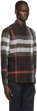 Burberry Grey Check Somerton Shirt