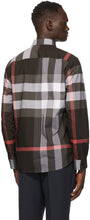 Burberry Grey Check Somerton Shirt