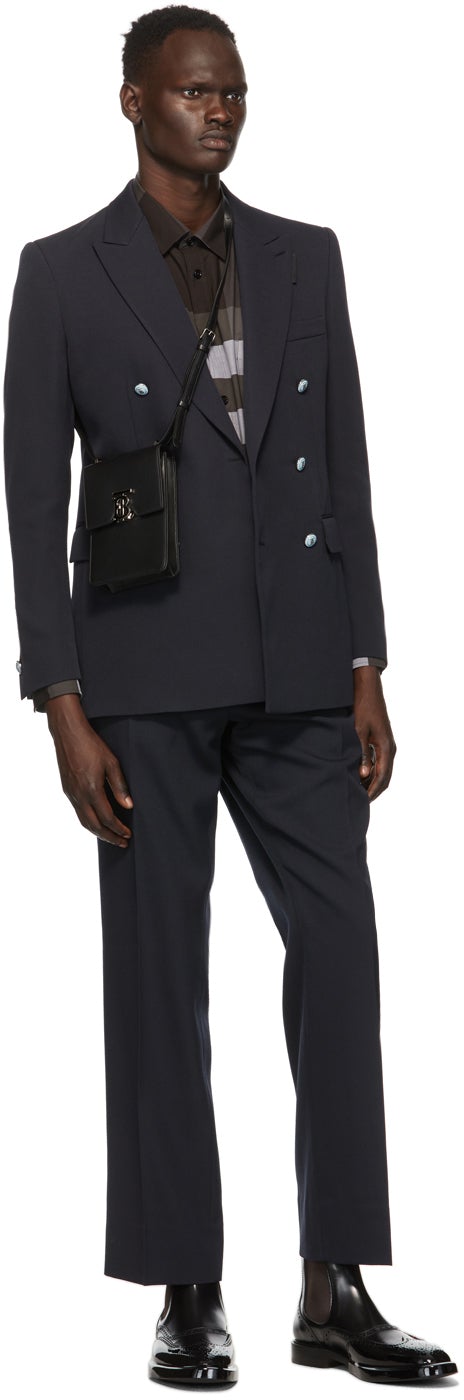 Burberry Grey Check Somerton Shirt