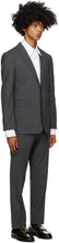 Burberry Grey Wool Slim Suit