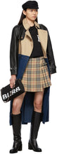 Burberry Multicolor Paneled Trench Coat