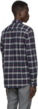 Burberry Navy Check Simpson Shirt