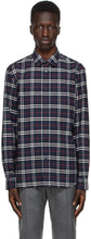 Burberry Navy Check Simpson Shirt - Burberry Navy Check Simpson Shirt - 버버리 해군 체크 심슨 셔츠