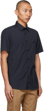 Burberry Navy Sherwood Short Sleeve Shirt