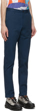 Burberry Navy Shibden Chino Trousers