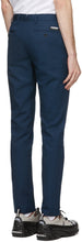 Burberry Navy Shibden Chino Trousers