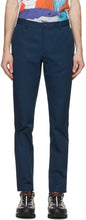 Burberry Navy Shibden Chino Trousers - Burberry Navy Shibden Chino Pantalon - 버버리 해군 시브덴 치노 바지