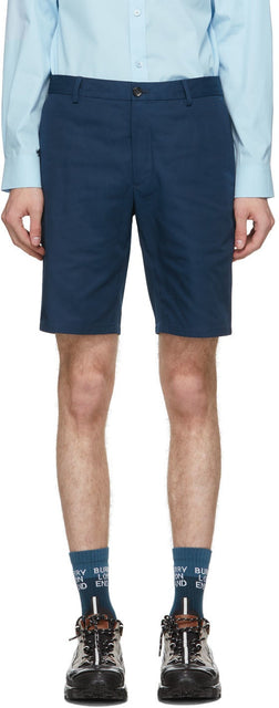 Burberry Navy Shibden Shorts - Burberry marine Shibden Shorts - 버버리 해군 시부 던 쇼트
