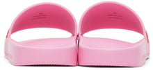 Burberry Pink Furley Slides