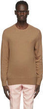 Burberry Tan Cashmere Monogram Motif Sweater - Pull motif monogramme Burberry Tan Cachemire Monogram - 버버리 탄 캐시미어 모노그램 모티브 스웨터