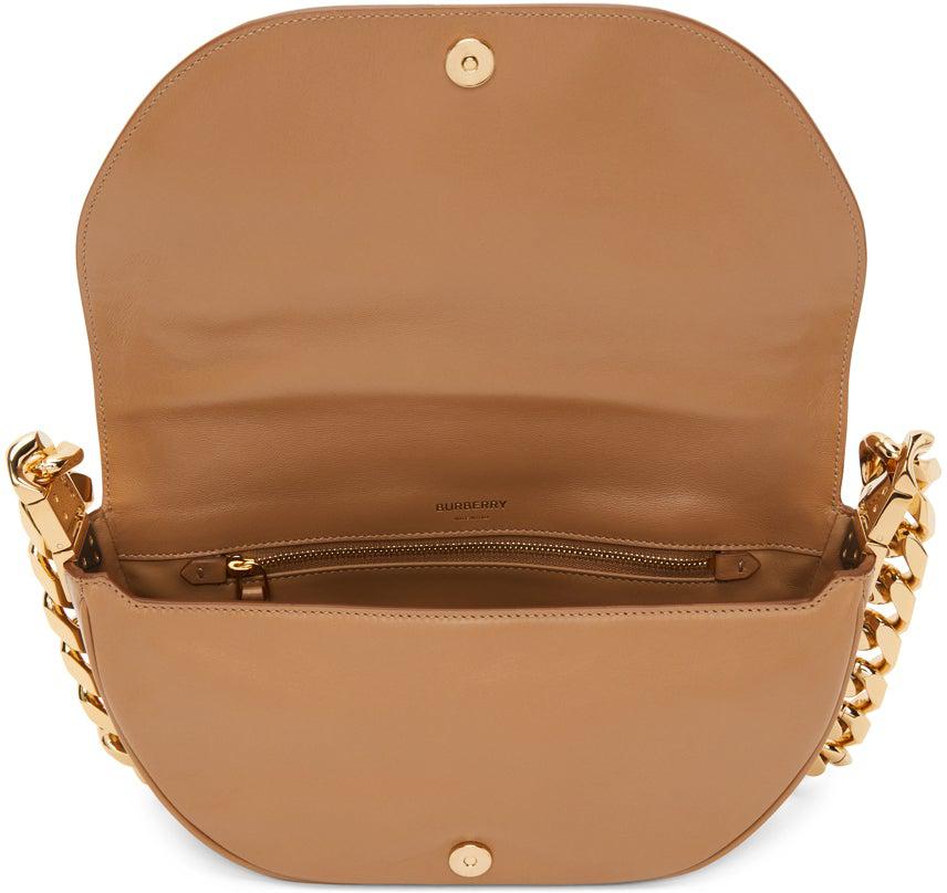 Burberry Tan Small Olympia Chain Bag – BlackSkinny