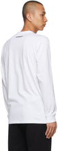 Burberry White Globe Star Long Sleeve T-Shirt