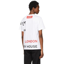 Burberry White 'Horseferry' Carrick T-Shirt