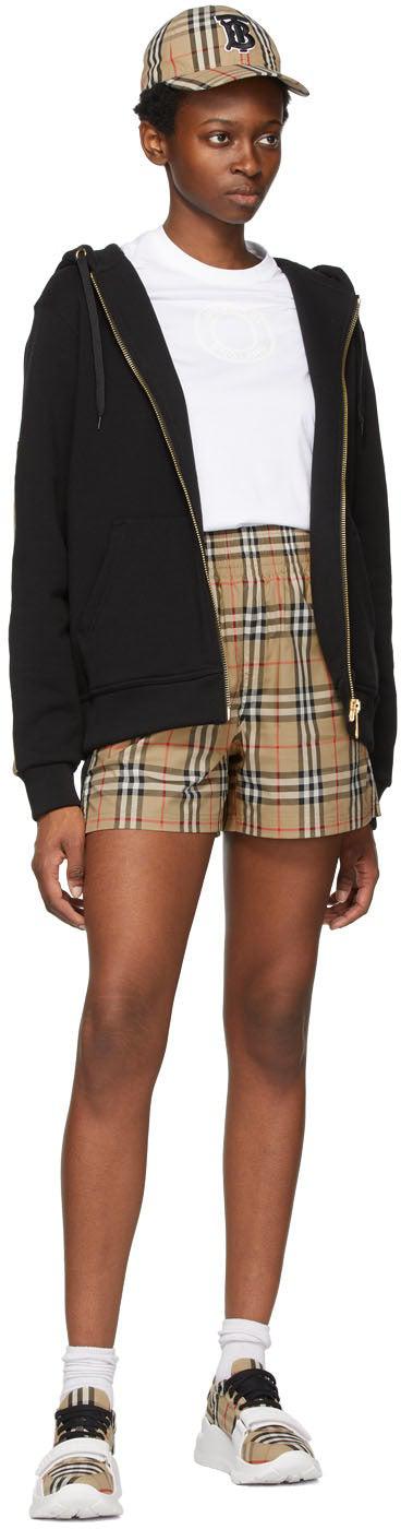 Burberry White Jemma Logo T-Shirt