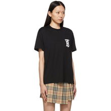 Burberry White 'Love' Graphic Carrick T-Shirt