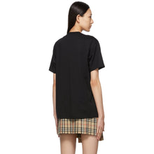 Burberry White 'Love' Graphic Carrick T-Shirt