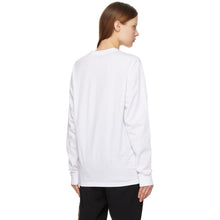 Burberry White Monogram Atherton Long Sleeve T-Shirt