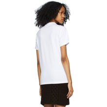 Burberry White Monogram Parker T-Shirt