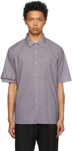 By Walid Pink Jon Short Sleeve Shirt - By Walid Rose Jon Shirt à manches courtes - Walid Pink Jon Short Sleeve Shirt.