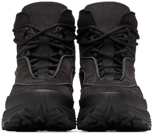 C2H4 Black Atom Alpha Lace-Up Boots