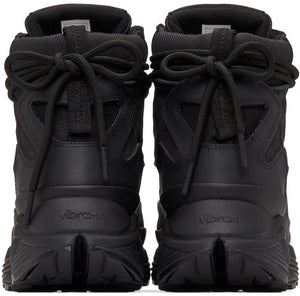 C2H4 Black Atom Alpha Lace-Up Boots