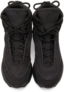 C2H4 Black Atom Alpha Lace-Up Boots