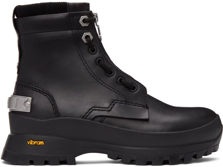 C2H4 Black 'My Own Private Planet' Boson Boots – BlackSkinny