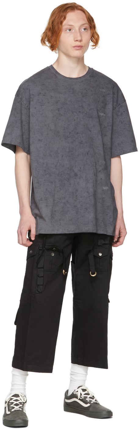 C2H4 Grey Vans Edition Sprayed T-Shirt