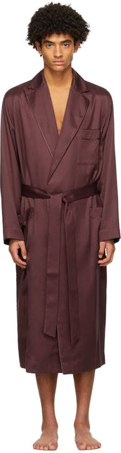 CDLP Burgundy Home Robe - CDLP Bourgogne Home Robe - CDLP Burgundy Home Robe.