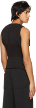 CFCL Black Fluted Tank Top