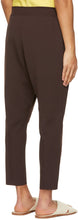 CFCL Brown Milan Rib Tapered Trousers