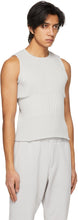 CFCL Grey Fluted Tank Top