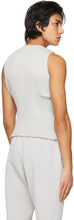 CFCL Grey Fluted Tank Top