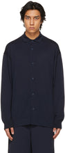 CFCL Navy High Gauge Shirt - Chemise de jauge haute marine CFCL - CFCL 네이비 높은 게이지 셔츠
