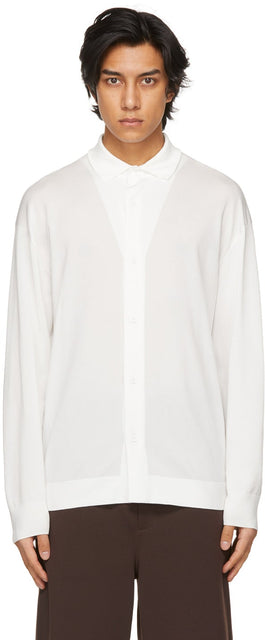 CFCL White High Gauge Shirt - Chemise de jauge haute blanc CFCL - CFCL 화이트 높은 게이지 셔츠