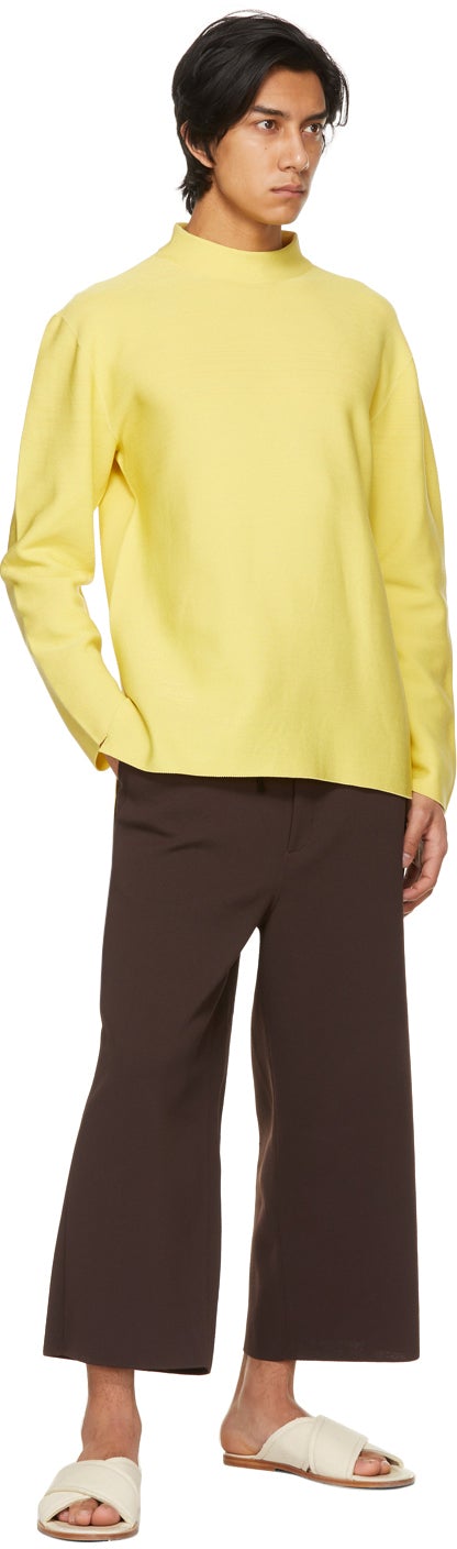 CFCL Yellow Garter Long Sleeve T-Shirt