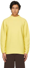 CFCL Yellow Garter Long Sleeve T-Shirt - T-shirt à manches longues jaune CFCL - CFCL 노란 가터 긴 소매 티셔츠