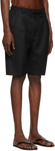 CMMN SWDN Black Jayson Shorts