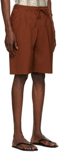 CMMN SWDN Brown Jayson Shorts