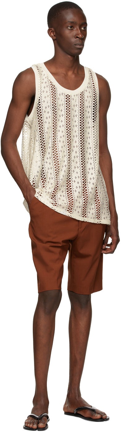 CMMN SWDN Brown Jayson Shorts