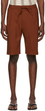 CMMN SWDN Brown Jayson Shorts - CMMN SWDN BROWN JAYSON Short - CMMN SWDN 브라운 Jayson 반바지