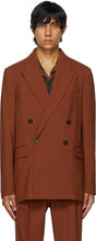 CMMN SWDN Brown Vigar Blazer - CMMN SWDN BROWN VIGAR BLAZER - CMMN SWDN 브라운 Vigar Blazer.