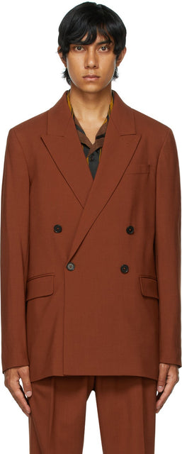 CMMN SWDN Brown Vigar Blazer - CMMN SWDN BROWN VIGAR BLAZER - CMMN SWDN 브라운 Vigar Blazer.