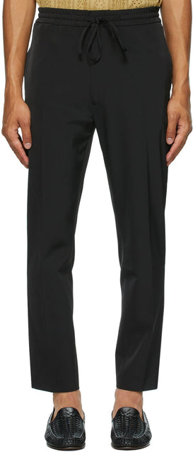 CMMN SWDN SSENSE Exclusive Black Stan Trousers - Pantalon STAN noir exclusif SWDN SSENSE CMMN SWDN - CMMN SWDN Ssense 독점적 인 검은 스탠 바지