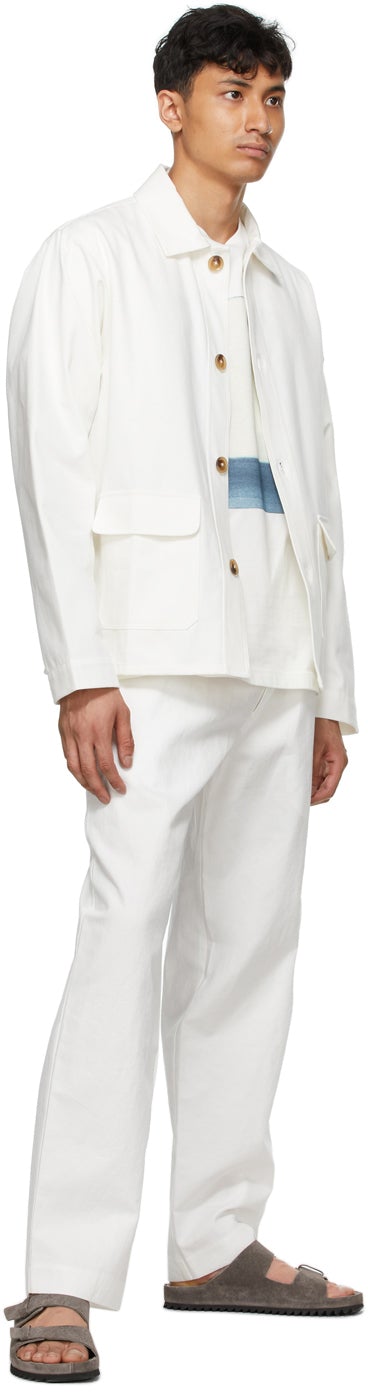 COMMAS White Tailored Trousers
