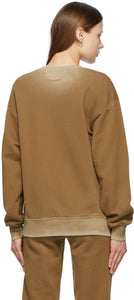 COTTON CITIZEN Brown Oversized Brooklyn Sweatshirt