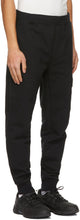 C.P. Company Black Diagonal Raised Lounge Pants