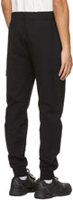 C.P. Company Black Diagonal Raised Lounge Pants