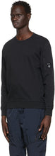 C.P. Company Black Garment-Dyed Sweatshirt