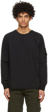 C.P. Company Black Nylon Stretch Double Sweatshirt - C.p. Sweat-shirt double stretch de la société nylon noir - ...의 회사 검은 나일론 스트레치 더블 스웨터